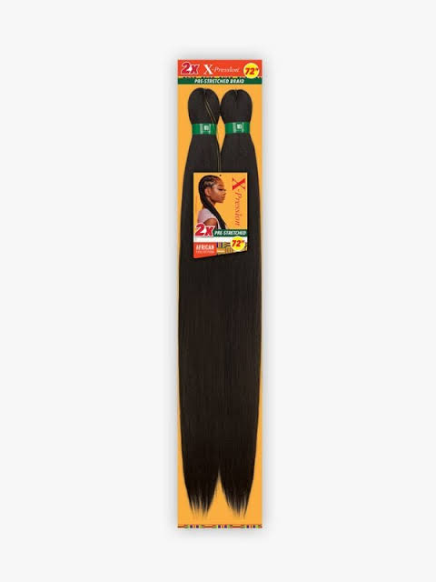 Sensationnel X-Pression 3X pre-stretched braid, African Collection